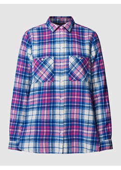 Bluzka flanelowa z kieszeniami na piersi ze sklepu Peek&Cloppenburg  w kategorii Bluzki damskie - zdjęcie 168305888