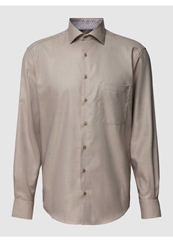 Koszula biznesowa o kroju comfort fit z kołnierzykiem typu kent ze sklepu Peek&Cloppenburg  w kategorii Koszule męskie - zdjęcie 168306067