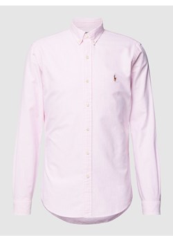 Koszula casualowa o kroju slim fit z wzorem w paski ze sklepu Peek&Cloppenburg  w kategorii Koszule męskie - zdjęcie 168306307