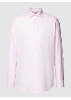 Koszula biznesowa o kroju regular fit z kieszenią na piersi ze sklepu Peek&Cloppenburg  w kategorii Koszule męskie - zdjęcie 168306708