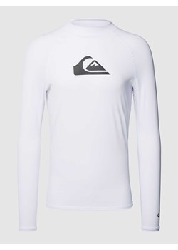 Bluzka z długim rękawem i detalami z logo ze sklepu Peek&Cloppenburg  w kategorii T-shirty męskie - zdjęcie 168307016