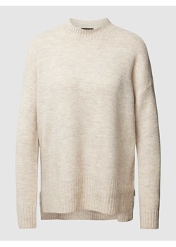 Sweter z dzianiny o kroju oversized z okrągłym dekoltem model ‘LEFILE’ ze sklepu Peek&Cloppenburg  w kategorii Swetry damskie - zdjęcie 168307359