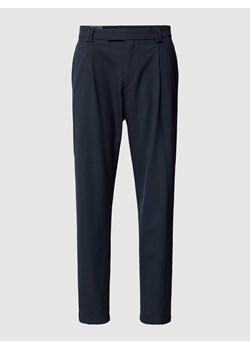 Spodnie zapinane na haftkę i zamek błyskawiczny model ‘CISANDO’ ze sklepu Peek&Cloppenburg  w kategorii Spodnie męskie - zdjęcie 168307876