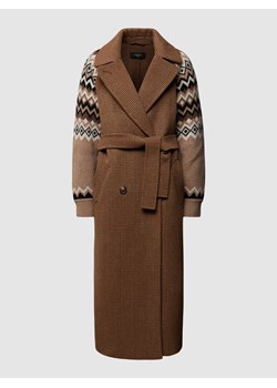Płaszcz dwukolorowy model ‘RIETI’ ze sklepu Peek&Cloppenburg  w kategorii Płaszcze damskie - zdjęcie 168308148