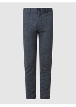 Spodnie o kroju tapered fit z dodatkiem streczu model ‘Mark’ ze sklepu Peek&Cloppenburg  w kategorii Spodnie męskie - zdjęcie 168308285