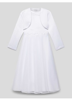Sukienka komunijna z obszyciem perełkami ze sklepu Peek&Cloppenburg  w kategorii Sukienki dziewczęce - zdjęcie 168308478