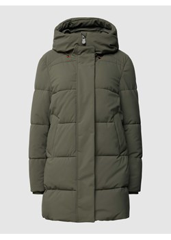 Płaszcz pikowany z kapturem model ‘BETHANY’ ze sklepu Peek&Cloppenburg  w kategorii Płaszcze damskie - zdjęcie 168308547