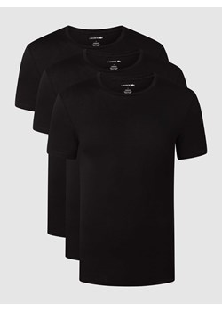 T-shirt o kroju slim fit z bawełny w zestawie 3 szt. ze sklepu Peek&Cloppenburg  w kategorii Podkoszulki męskie - zdjęcie 168308739