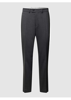 Spodnie o kroju regular fit z mieszanki żywej wełny z dodatkiem streczu model ‘Enrico’ ze sklepu Peek&Cloppenburg  w kategorii Spodnie męskie - zdjęcie 168308768