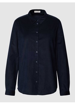 Bluzka koszulowa z mieszanki bawełny i lyocellu z listwą guzikową na całej długości ze sklepu Peek&Cloppenburg  w kategorii Koszule damskie - zdjęcie 168308906