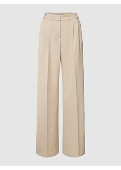 Spodnie materiałowe o luźnym kroju z dodatkiem wiskozy ze sklepu Peek&Cloppenburg  w kategorii Spodnie damskie - zdjęcie 168309088