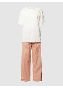 Piżama z wyhaftowanym logo ze sklepu Peek&Cloppenburg  w kategorii Piżamy damskie - zdjęcie 168309336