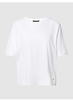 T-shirt z detalem z logo ze sklepu Peek&Cloppenburg  w kategorii Bluzki damskie - zdjęcie 168309515