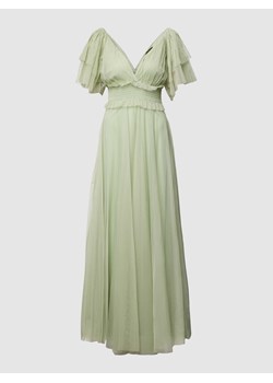 Sukienka wieczorowa z falbanami ze sklepu Peek&Cloppenburg  w kategorii Sukienki - zdjęcie 168309517