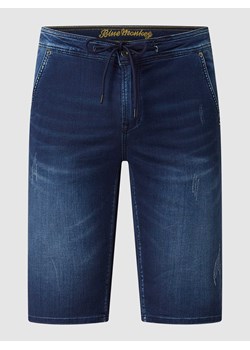 Szorty jeansowe z dodatkiem streczu model ‘Liam’ ze sklepu Peek&Cloppenburg  w kategorii Spodenki męskie - zdjęcie 168309529