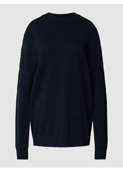 Sweter z dzianiny z okrągłym dekoltem model ‘SKIPPER’ ze sklepu Peek&Cloppenburg  w kategorii Swetry męskie - zdjęcie 168309885