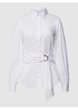 Bluzka koszulowa z paskiem w talii model ‘SARILL’ ze sklepu Peek&Cloppenburg  w kategorii Koszule damskie - zdjęcie 168309937
