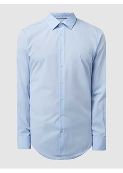 Koszula biznesowa o kroju slim fit z popeliny ze sklepu Peek&Cloppenburg  w kategorii Koszule męskie - zdjęcie 168310198