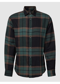 Koszula casualowa o kroju regular fit ze wzorem w kratę model ‘OWEN’ ze sklepu Peek&Cloppenburg  w kategorii Koszule męskie - zdjęcie 168310595