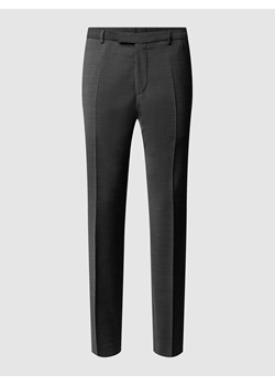Spodnie do garnituru o kroju slim fit w kant ‘Flex Cross’ ze sklepu Peek&Cloppenburg  w kategorii Spodnie męskie - zdjęcie 168310615