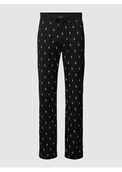 Spodnie dresowe z nadrukiem na całej powierzchni model ‘LIQUID’ ze sklepu Peek&Cloppenburg  w kategorii Spodnie męskie - zdjęcie 168310919