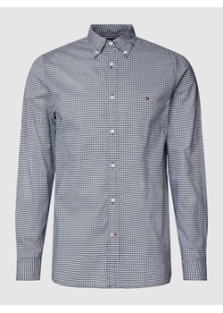 Koszula casualowa o kroju slim fit z kołnierzykiem typu button down model ‘FLEX’ ze sklepu Peek&Cloppenburg  w kategorii Koszule męskie - zdjęcie 168311205