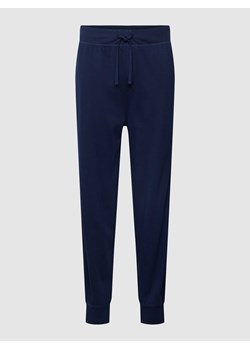Spodnie dresowe z elastycznym ściągaczem ze sklepu Peek&Cloppenburg  w kategorii Spodnie męskie - zdjęcie 168311206