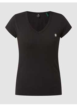 T-shirt o kroju slim fit z bawełny ekologicznej model ‘Eyben’ ze sklepu Peek&Cloppenburg  w kategorii Bluzki damskie - zdjęcie 168311666