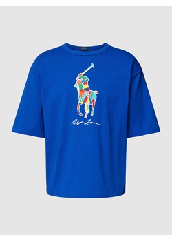 T-shirt z nadrukiem z logo ze sklepu Peek&Cloppenburg  w kategorii T-shirty męskie - zdjęcie 168312058