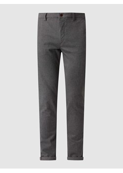 Spodnie o kroju slim fit ze szlufkami na pasek model ‘MARCO’ ze sklepu Peek&Cloppenburg  w kategorii Spodnie męskie - zdjęcie 168312085