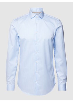 Koszula biznesowa o kroju slim fit w paski ze sklepu Peek&Cloppenburg  w kategorii Koszule męskie - zdjęcie 168312147