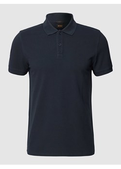 Koszulka polo o kroju slim fit z nadrukiem z logo model ‘Prime’ ze sklepu Peek&Cloppenburg  w kategorii T-shirty męskie - zdjęcie 168312347