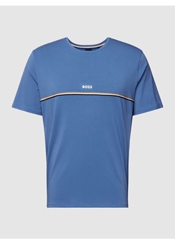T-shirt z paskami w kontrastowym kolorze model ‘Unique’ ze sklepu Peek&Cloppenburg  w kategorii T-shirty męskie - zdjęcie 168312678