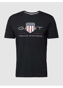 T-shirt z nadrukiem z logo model ‘ARCHIVE SHIELD’ ze sklepu Peek&Cloppenburg  w kategorii T-shirty męskie - zdjęcie 168312816