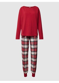 Piżama z nadrukiem z logo ze sklepu Peek&Cloppenburg  w kategorii Piżamy damskie - zdjęcie 168312818