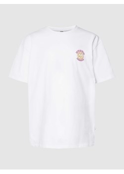 T-shirt z nadrukiem z logo model ‘Organic Big Peace Tee’ ze sklepu Peek&Cloppenburg  w kategorii T-shirty męskie - zdjęcie 168313599