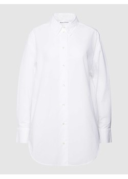 Długa bluzka z kołnierzykiem koszulowym ze sklepu Peek&Cloppenburg  w kategorii Koszule damskie - zdjęcie 168313769