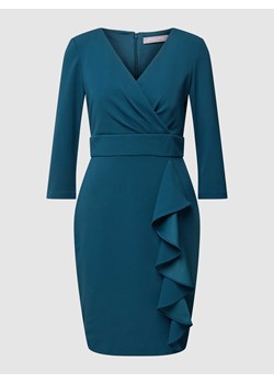 Sukienka koktajlowa o długości do kolan w stylu kopertowym ze sklepu Peek&Cloppenburg  w kategorii Sukienki - zdjęcie 168314247