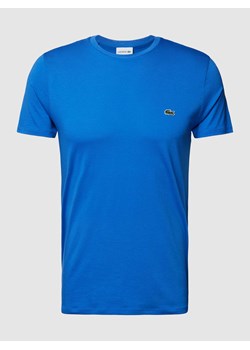 T-shirt w jednolitym kolorze model ‘Supima’ ze sklepu Peek&Cloppenburg  w kategorii T-shirty męskie - zdjęcie 168314267