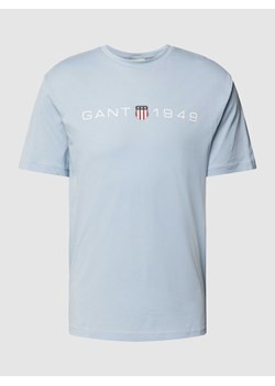 T-shirt z nadrukiem z logo ze sklepu Peek&Cloppenburg  w kategorii T-shirty męskie - zdjęcie 168314366