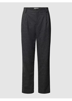 Spodnie do garnituru o kroju relaxed fit z marszczeniami model ‘DISPATCH_0’ ze sklepu Peek&Cloppenburg  w kategorii Spodnie damskie - zdjęcie 168314647
