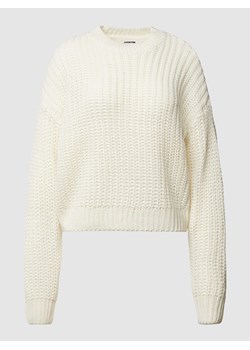 Sweter z dzianiny z okrągłym dekoltem model ‘CHARLIE’ ze sklepu Peek&Cloppenburg  w kategorii Swetry damskie - zdjęcie 168315219