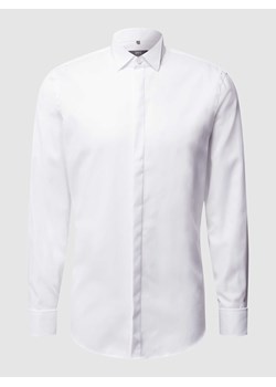 Koszula smokingowa o kroju slim fit z diagonalu ze sklepu Peek&Cloppenburg  w kategorii Koszule męskie - zdjęcie 168315525