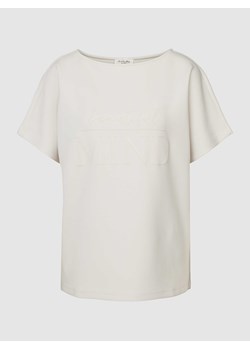 Bluza z krótkim rękawem i nadrukiem z napisem ze sklepu Peek&Cloppenburg  w kategorii Bluzki damskie - zdjęcie 168315618