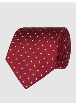 Krawat z czystego jedwabiu (7,5 cm) ze sklepu Peek&Cloppenburg  w kategorii Krawaty - zdjęcie 168315675