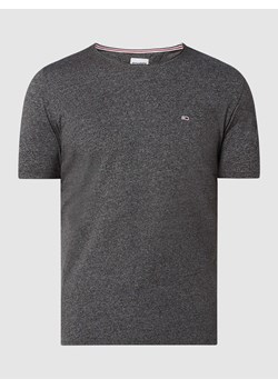 T-shirt o kroju slim fit z wyhaftowanym logo model ‘Jaspe’ ze sklepu Peek&Cloppenburg  w kategorii T-shirty męskie - zdjęcie 168316036
