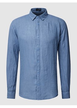 Koszula casualowa z lnu model ‘Camicia’ ze sklepu Peek&Cloppenburg  w kategorii Koszule męskie - zdjęcie 168316058