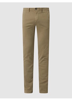 Chinosy o kroju slim fit z dodatkiem streczu model ‘Jorck’ ze sklepu Peek&Cloppenburg  w kategorii Spodnie męskie - zdjęcie 168316345