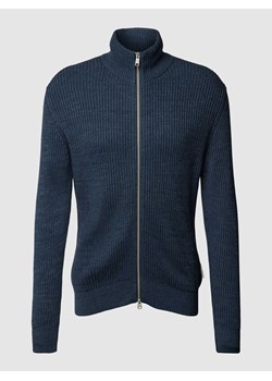Kurtka z dzianiny z dwustronnym zamkiem błyskawicznym ze sklepu Peek&Cloppenburg  w kategorii Swetry męskie - zdjęcie 168316439