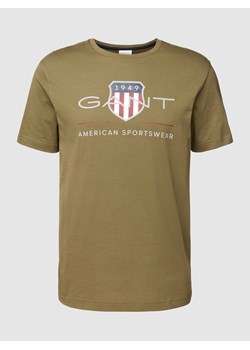 T-shirt z nadrukiem z logo model ‘ARCHIVE SHIELD’ ze sklepu Peek&Cloppenburg  w kategorii T-shirty męskie - zdjęcie 168316629